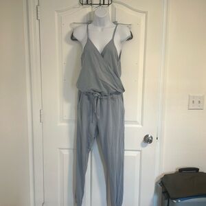 Bobi Los Angeles- surplice top super soft jersey jumpsuit.